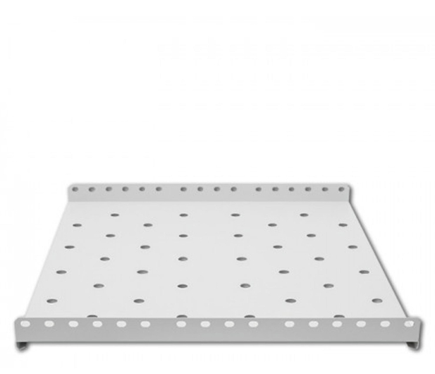 Qoltec Półka do szafy RACK stała  490x433  szara - 1329972 - zdjęcie